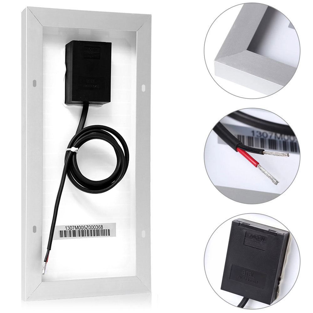 5 Watt 12 Volt Monocrystalline Solar Panel